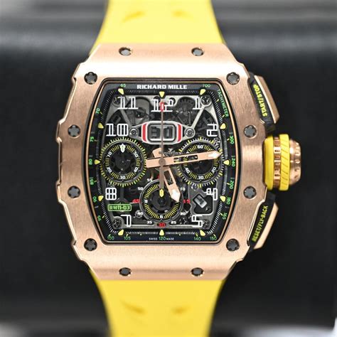 richard mille watch yellow|Richard Mille chrono24.